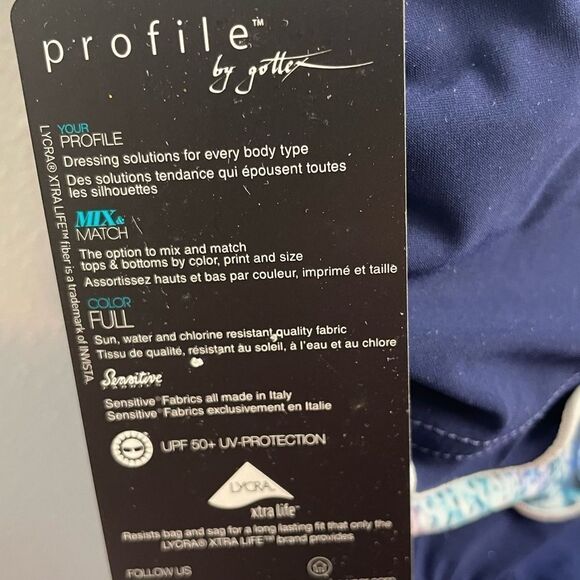 NWT Profile by Gottex Bikini Bottoms Size 10 - Picture 5 of 6